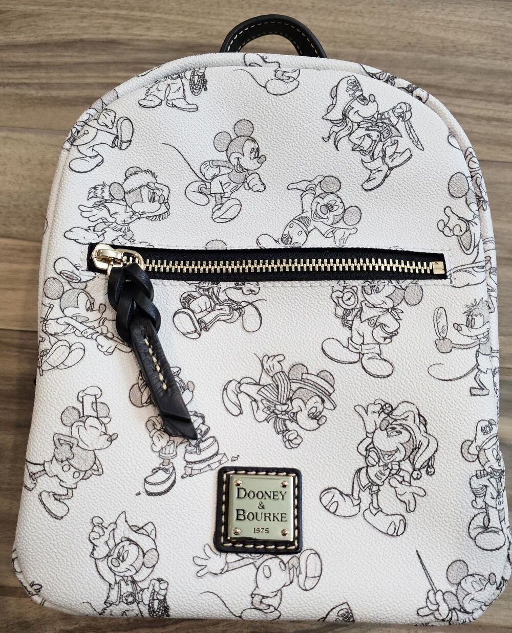 Disney Dooney & Bourke Mickey Sketch Backpack new without tags